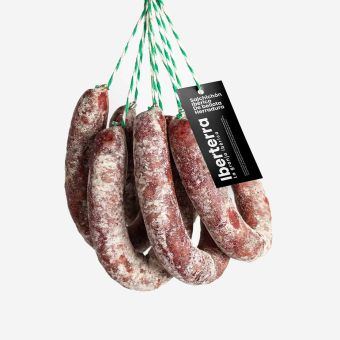 Salchichón de bellota  herradura Iberterra