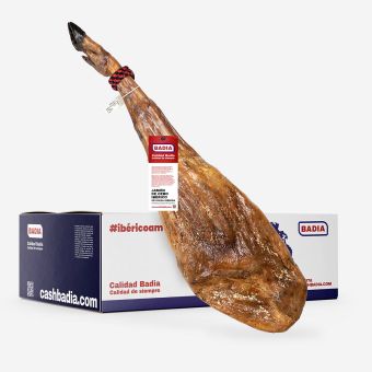 Jamón de cebo ibérico 50% raza Badia