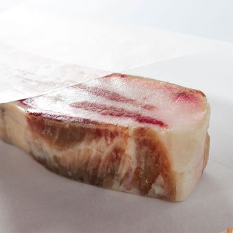 Panceta ibérica curada